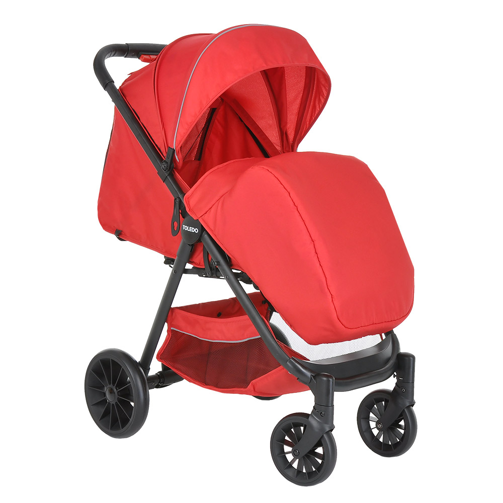 Коляска детская PITUSO TOLEDO (прогулочная), Red/Красный*