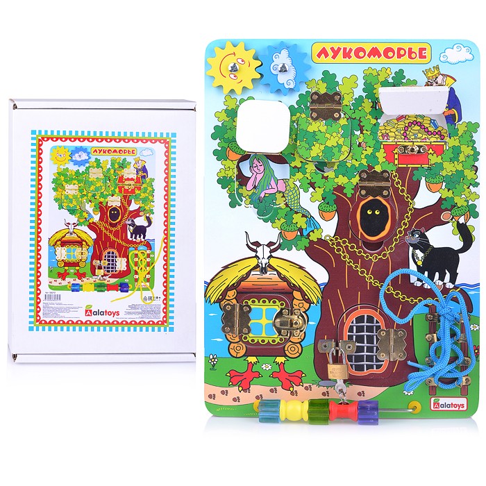 Бизиборд Лукоморье Alatoys