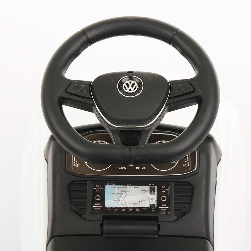 Каталка VOLKSWAGEN White/Белый PITUSO