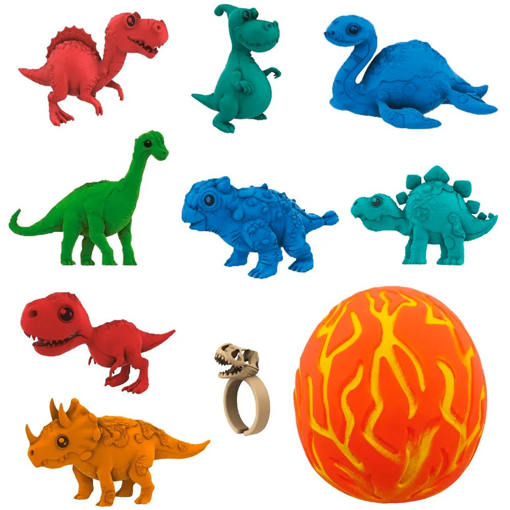 Фигурка Crazy Dino с лавой