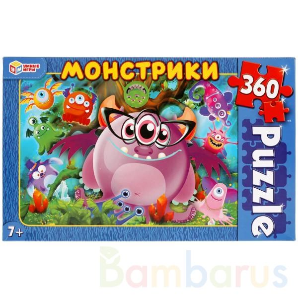 360 Пазл. Монстрики. Умные игры.