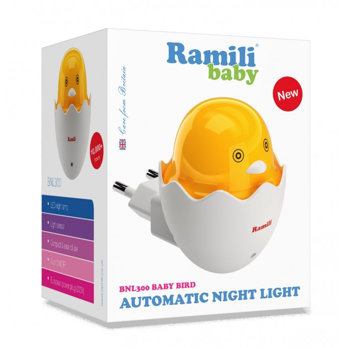 Ночник детский автоматический  Ramili Baby BNL300