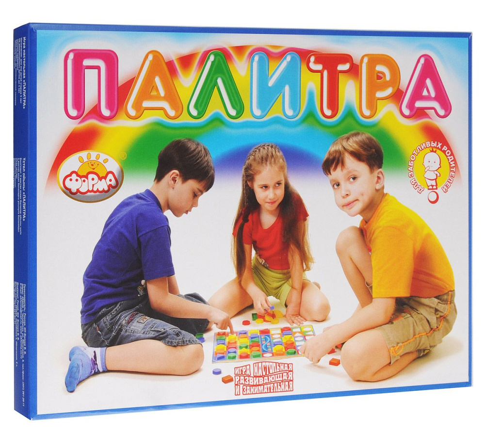 Игра настольная Палитра Форма