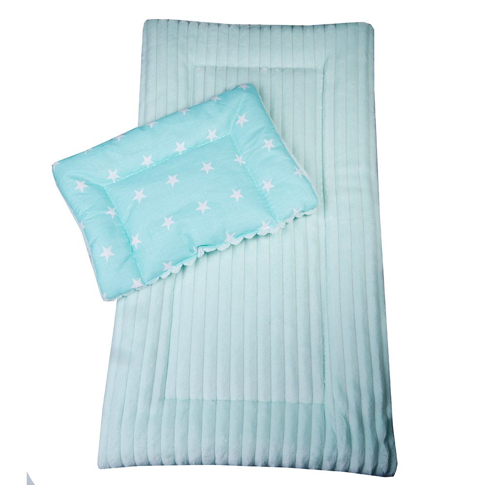 Комплект в коляску матрасик BAMBOLA Мятный