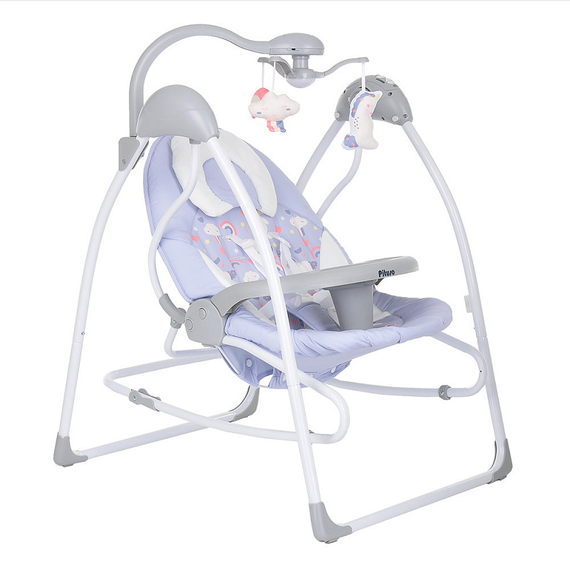 Электрокачели 2 в1 Bolero Light purple/Сиреневый PITUSO*