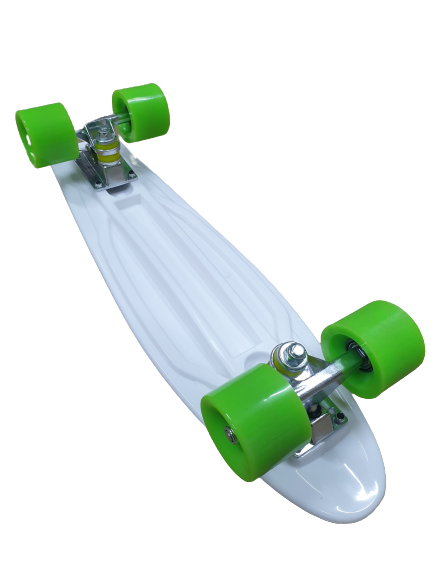 Скейтборд пластиковый с принтом PU стойка AL 56х15 см.