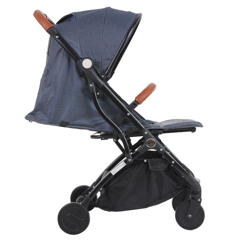 Коляска детская прогулочная VOYAGE BLUE PITUSO джинсовый