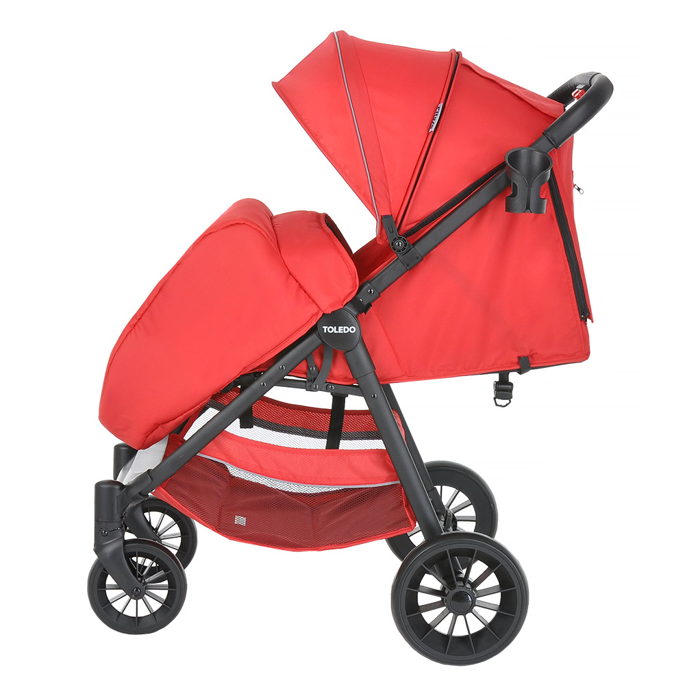 Коляска детская PITUSO TOLEDO (прогулочная), Red/Красный*