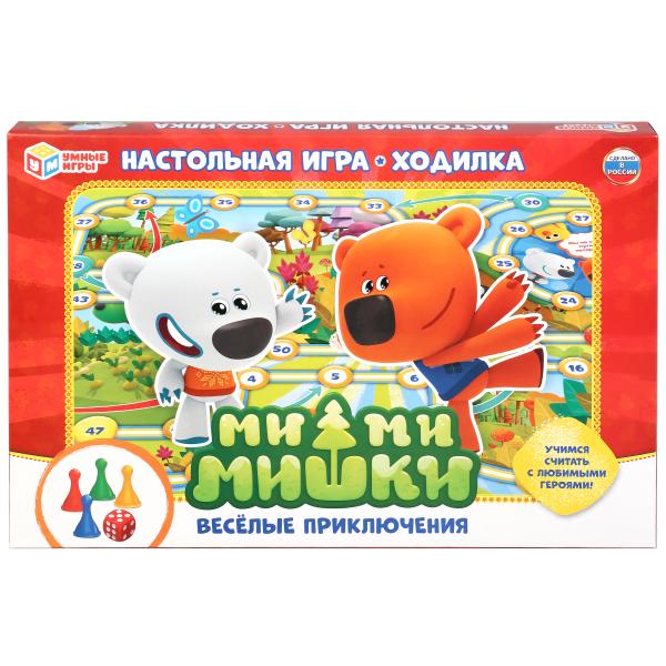 Игра-ходилка настольная Ми-ми-мишки Умка 4690590101131