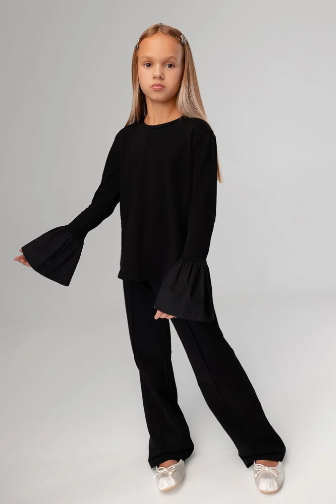 Лонгслив Bodo черный