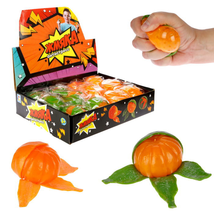 Жмяка Мандарин 1TOY