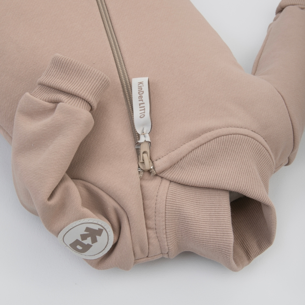 Комбинезон-поддева KiDi Topolino Лайт-1  футер бежевый