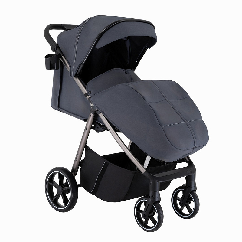 Коляска прогулочная PITUSO EMMA Graphite/Графит/PU