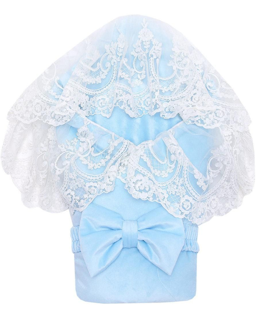 Комплект на выписку Элегия голубой