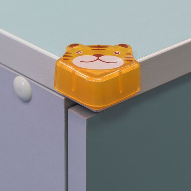 Накладки на углы Тигры 4шт Мир Детства