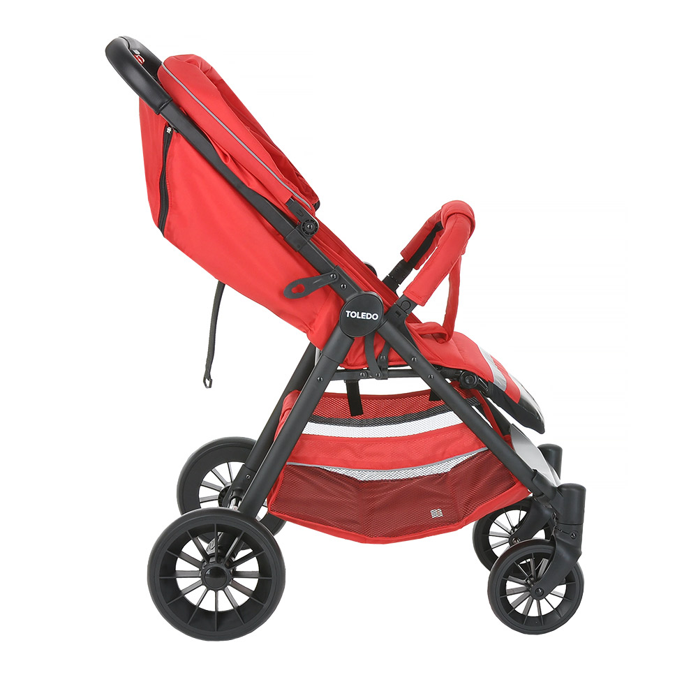 Коляска детская PITUSO TOLEDO (прогулочная), Red/Красный*