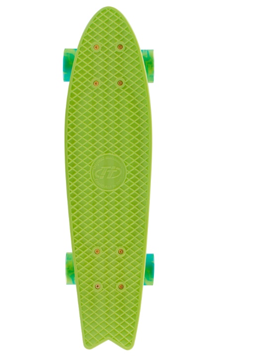 Скейтборд Fishboard 23 светло-зеленый TECH TEAM