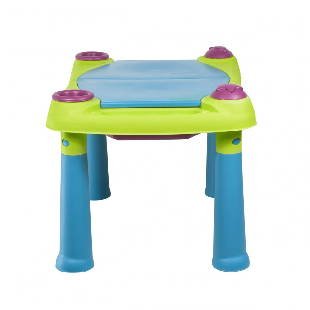 Стол для творчества и игры с водой и песком зеленый/фиолетовый Keter Creative*